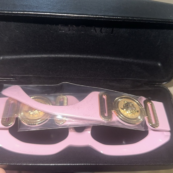 MENS COPY - Versace Medusa Sunglasses Pink Authentic - Picture 5 of 11